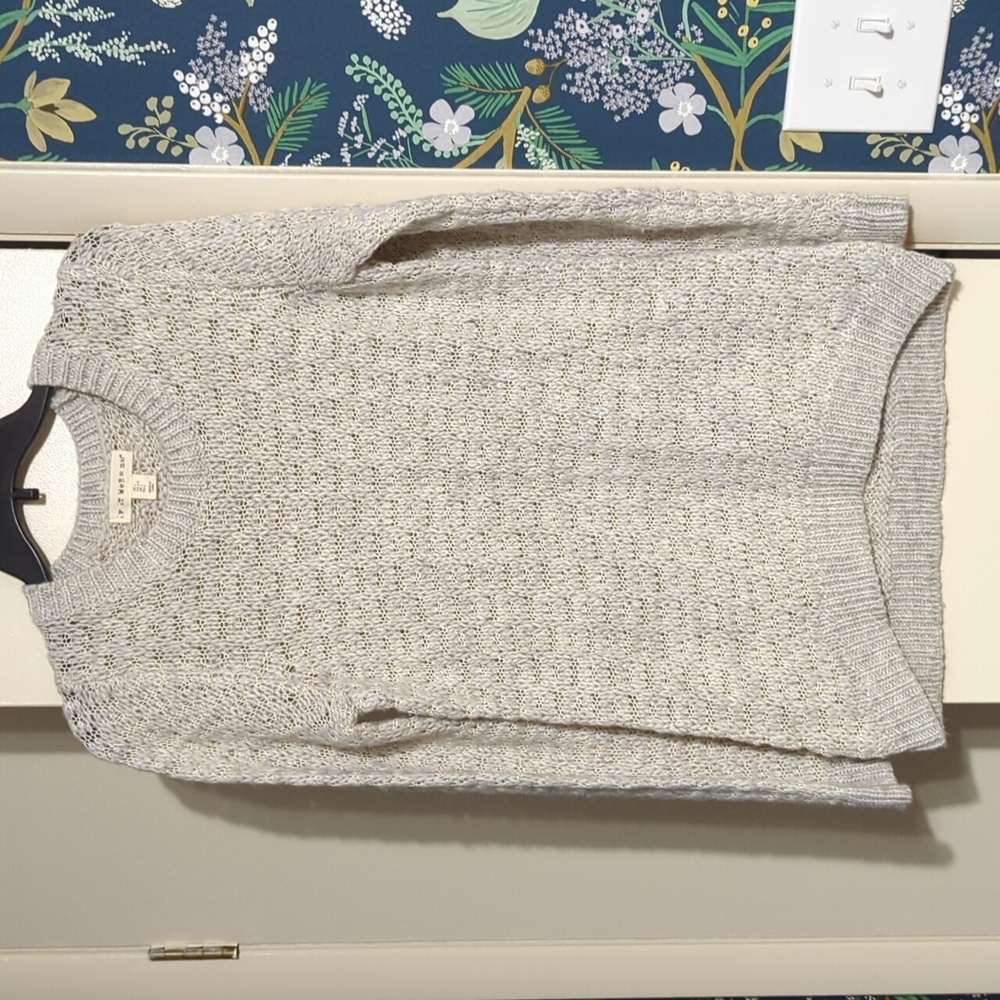 Open Knit Wool Sweater